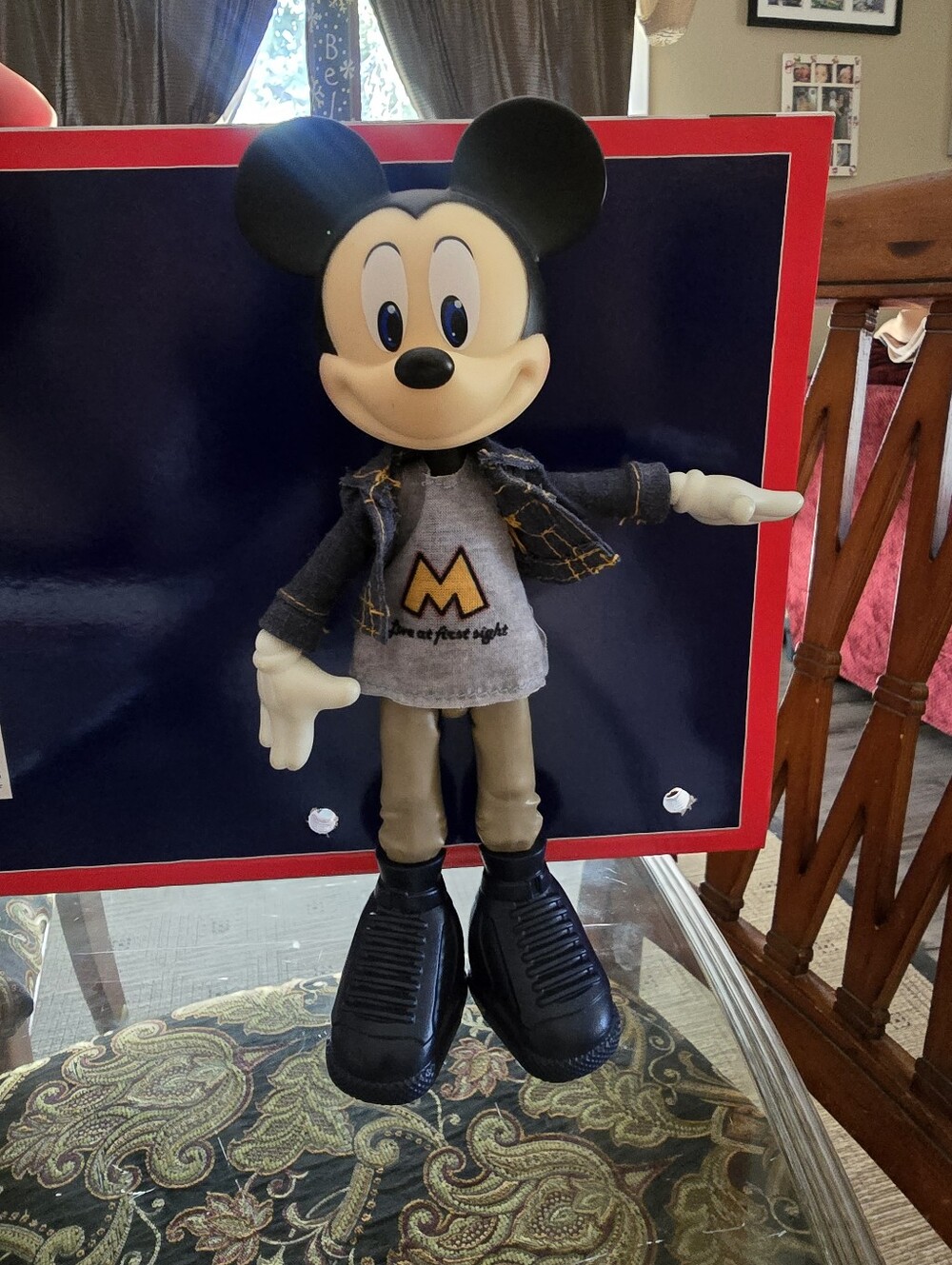 Mickey Mouse articulated doll